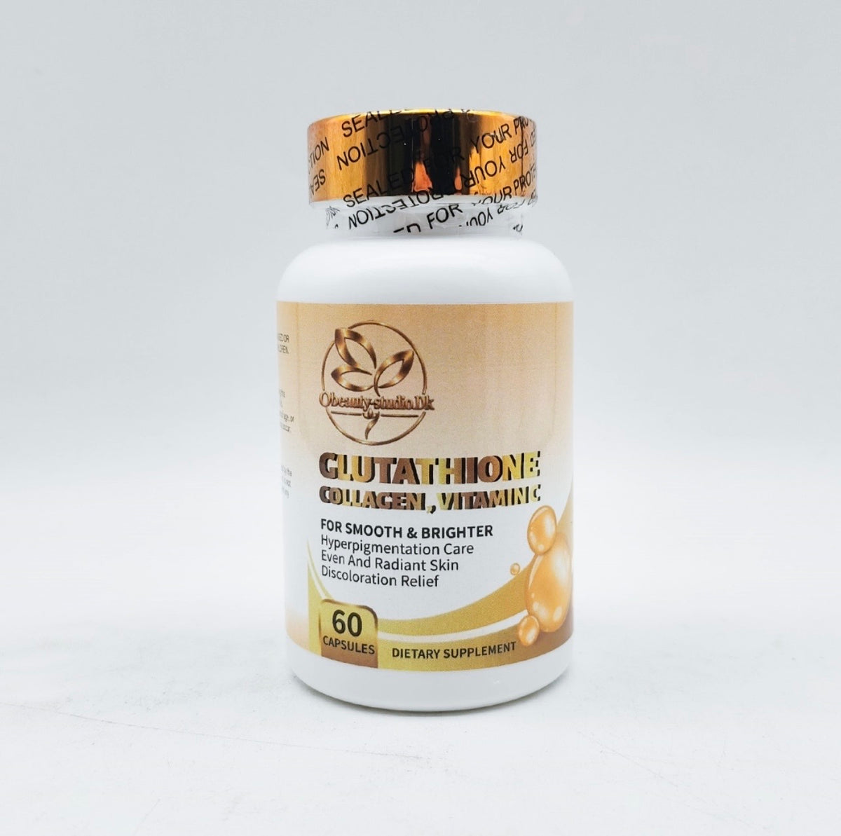 Glutathione collagène et vitamine C, 60 capsules